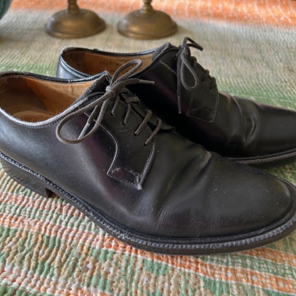 Black Piatelli Oxfords - size 39.5